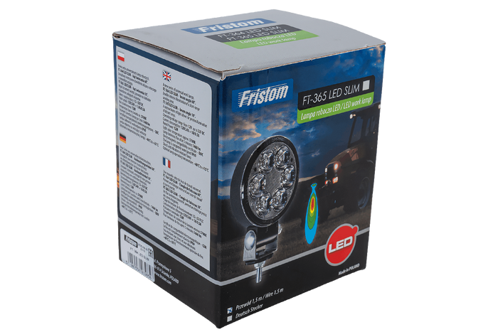 LED werklamp reflector FRISTOM FT-364 SLIM 6xLED 1500lm