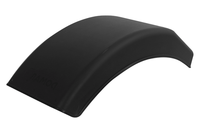 Half spatbord voor aanhanger DOMAR DR1012202 wielkast 384/200mm links