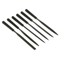 Set van zes STANLEY 0-22-500 naaldvijlen, lengte 160 mm
