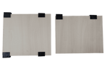 Set van twee planken voor de DAKEN ARKA 81209 gereedschapskist, vak 430x380mm en 430x340mm