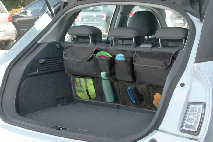 LAMP Multi-Pocket DeLuxe auto organizer voor kofferbak, rugleuning 88x46cm
