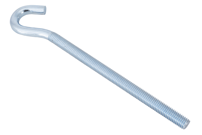 DROMET HZ M8x160 schroefhaak met open uiteinde (gebogen)