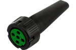 ASPÖCK 5-PIN bajonet connector voor 12V achterlichten, groen
