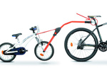 Adapter voor het bevestigen van een tweede fiets aan de TRAIL ANGEL fietsendrager.