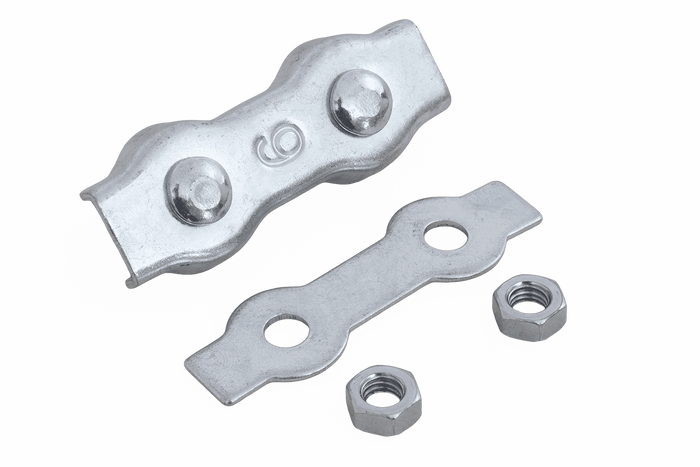 DROMET ZLS.6 duplex klem koordverbinder voor 6mm touwen