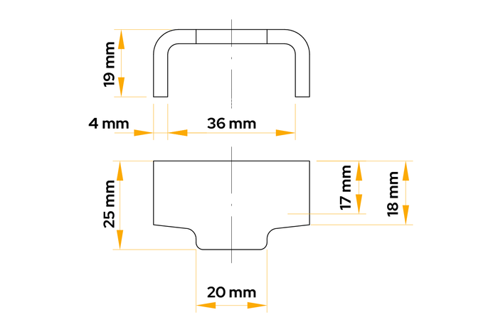 WINTERHOFF BVG 90-A zijkoppelingshouder voor aanhangwagen zijkoppeling