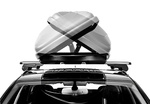 Inter Pack Traxer 6.6 dakkoffer, zwart metallic