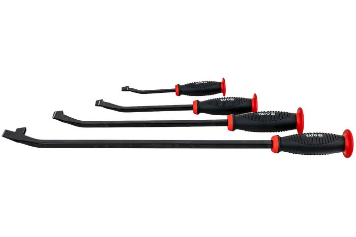 YATO YT-4730 koevoeten met handvat, set van 4.