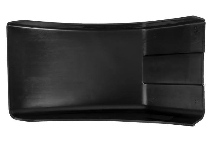 Linker spatbordhelft voor aanhanger DOMAR DR1012501 wielkast 340/220mm