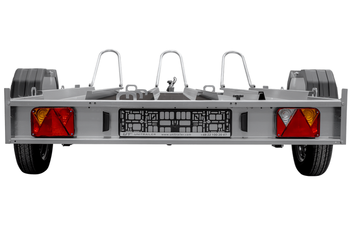 Motorfietsaanhanger 220x155 UNITRAILER MOTO 3 Spring
