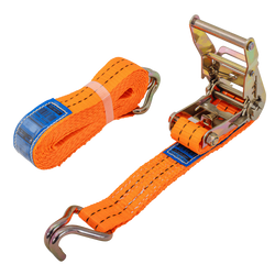 UNITRAILER 4m/35mm/2t oranje transportband met spaninrichting