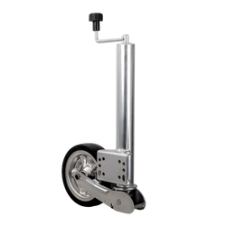 KNOTT ATK60 versterkt neuswiel met handgreep 350 kg 60 mm 785-1020 mm