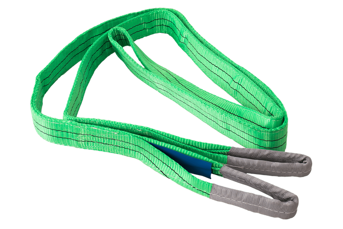HEFFA hijsband 4m/60mm/2t met lussen