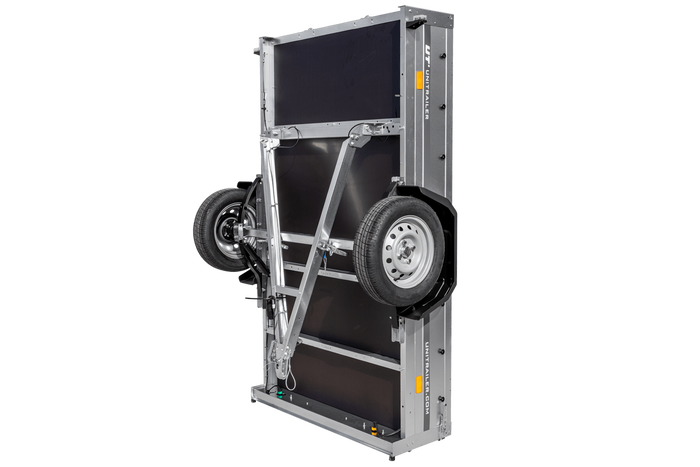 Autoaanhangwagen op veren 230x125 UNITRAILER GARDEN 230/R KIPP