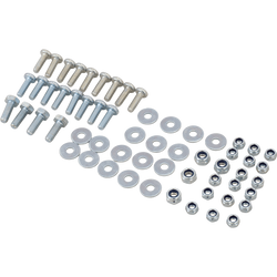 Set schroeven voor het monteren van de MARCOPOL aluminium afdekking