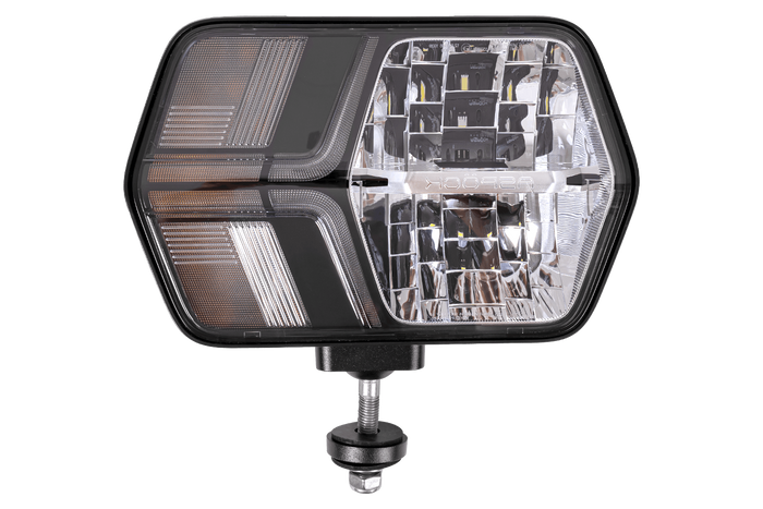 ASPÖCK LuxLED II LED-koplamp met 7 functies, 6-pins DEUTSCH DT06-6S rechts