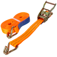 UNITRAILER 8m/35mm/2t oranje transportband met spaninrichting