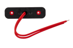 FRISTOM FT-081 LED-markeringslamp, rood, universeel