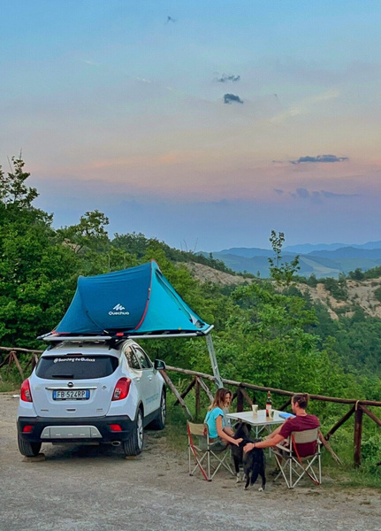 Dakplatform voor CampUp-tent - Karma 50.130
