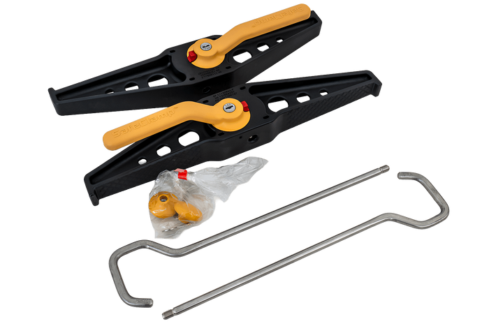 Set van twee LOKHEN STOPPY 606510100 ladderbevestigingsbeugels