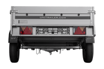 Aanhangwagen met aluminium zijwanden 264x125 Unitrailer Garden 264 KIPP ALU