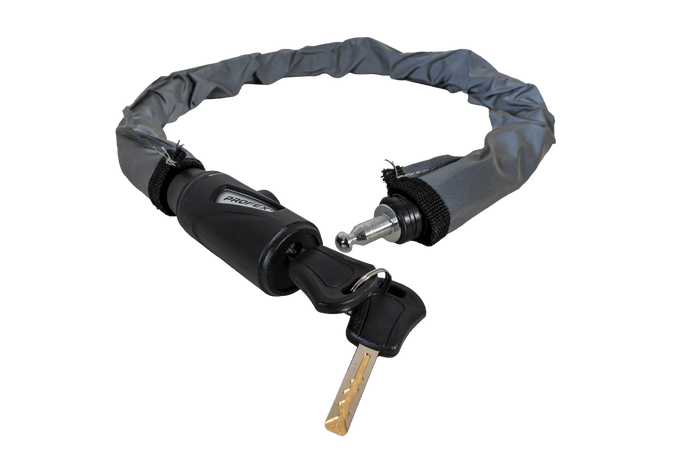 PROFEX Reflex stalen fietsslot, 70 cm lang