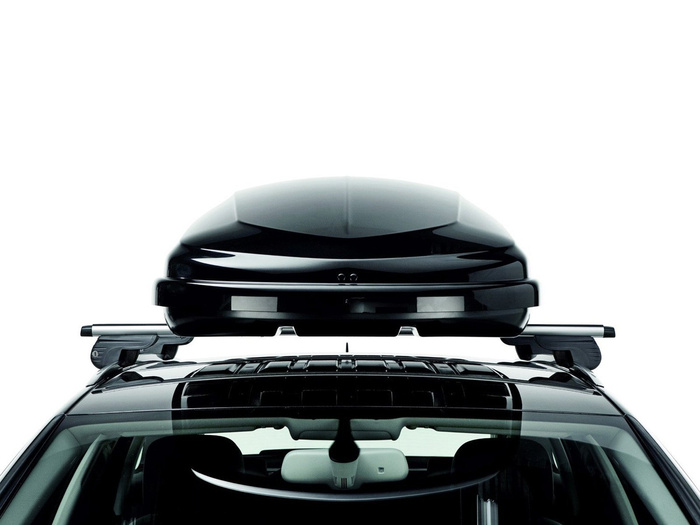 Inter Pack Traxer 8.6 dakkoffer, zwart metallic
