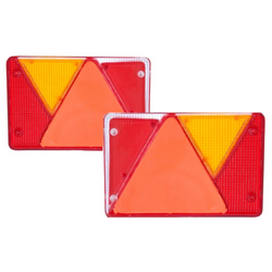 ASPÖCK MULTIPOINT IV achterlichtkappen links+rechts