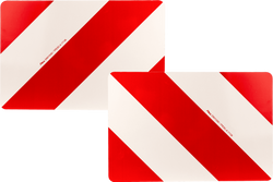 "OVERSIZED" HERMON-markeringsplaten links en rechts