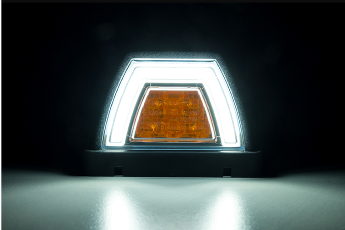 HORPOL LZD 3088 LED-koplamp met 2 functies, universeel