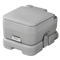 ProPlus 370415CR Draagbaar campingtoilet Grijs 10L/10L