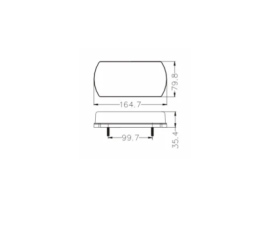 TruckLED L1846 LED achterlicht, 5 functies, links