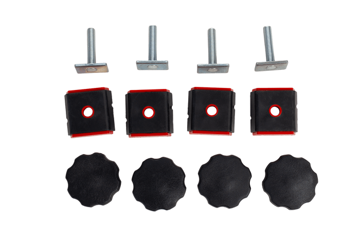 T-profiel MF (sleuven) - adapter voor T-sleufbalken - Inter Pack Traxer, Carver, Zenith
