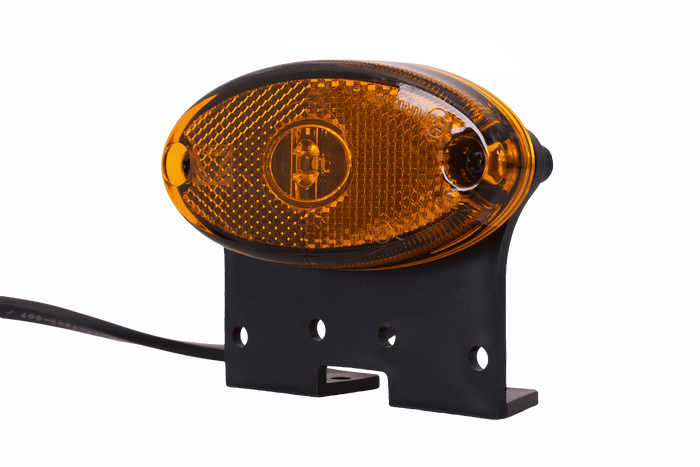 ASPÖCK FLATPOINT II LED markeringslamp, oranje, universeel, op houder