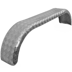 Tandem spatbord voor aanhanger 13-14" DOMAR D29300 vlakke wielkast 1500/240mm