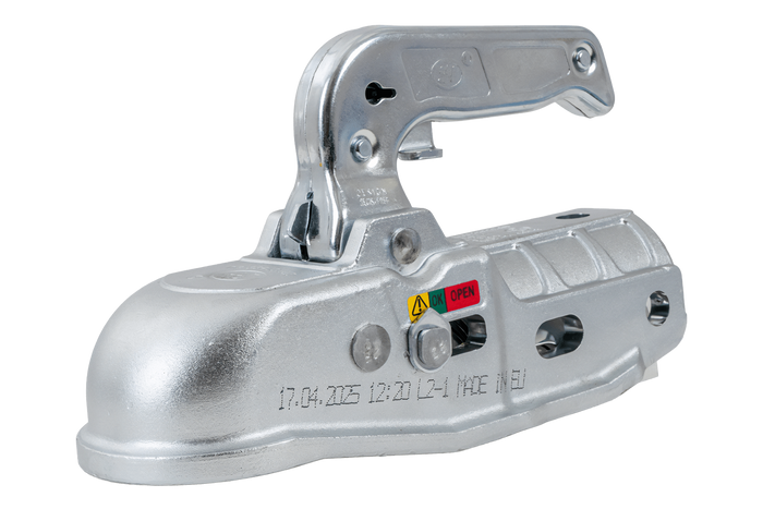 STEELPRESS BC-3000C-00-00+Z2 kogelkoppeling voor 3000kg aanhangwagen met 35-50mm buisdissel, gietijzer