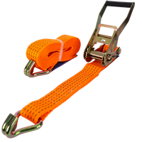UNITRAILER 5m/50mm/5t oranje transportband met spaninrichting