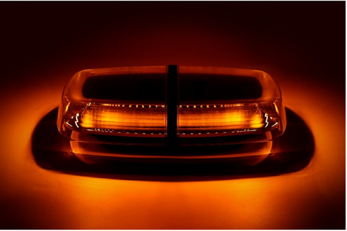 KAMAR BLK0010 LED-waarschuwingslicht, oranje knipperlicht
