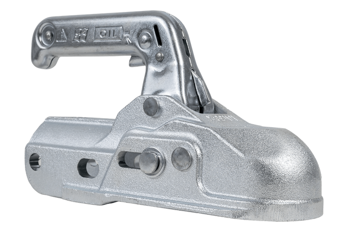WINTERHOFF WW 30-K+Z kogelkoppeling voor een aanhanger van 3000 kg met een dissel van 35-51 mm buis, gietijzer.