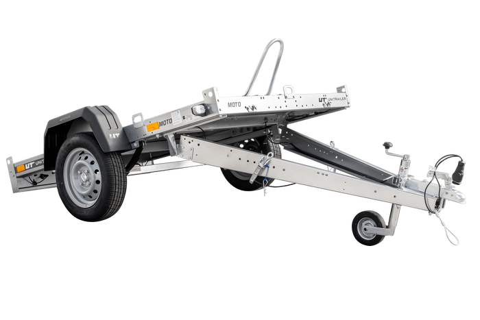 UNITRAILER MOTO 1 motortrailer met veren
