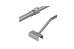 Platte zeilbeugel voor ProPlus-aanhanger 340914V01, verstelbaar van 100 tot 155 cm.