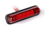 FRISTOM FT-081 LED-markeringslamp, rood, universeel