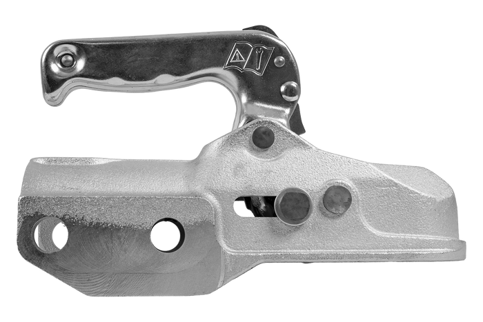WINTERHOFF WW 350-RCH-1616 kogelkoppeling voor aanhanger van 3500 kg met dissel van 60 mm buis, gietijzer
