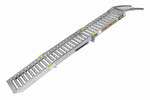 UNITRAILER ALR005 opklapbare stalen oprijplaat voor aanhanger, 200 cm, 250 kg