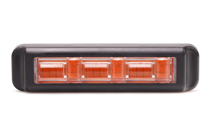 Waarschuwingslamp WAŚ 2466 W285 LED knipperlamp oranje MASTER/SLAVE