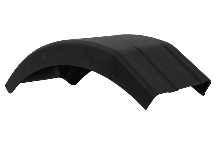 Half spatbord voor aanhanger DOMAR DR1012201 wielkast 384/200mm rechts