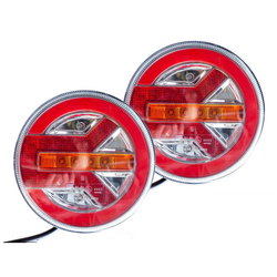 TT TECHNOLOGY TT.12519L+TT.12519P LED-achterlichten met 3 functies links en rechts