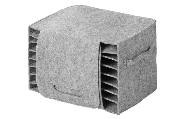 ProPlus 761475V01 camper bordenhouder, vilt, voor 10 borden
