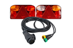 FRISTOM FT-088 achterlichten + MANTES 4m 13PIN kabelboom