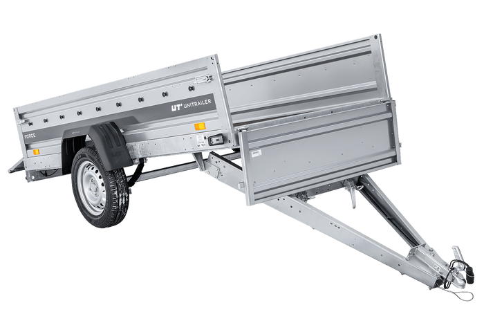 Autotrailer op veren 264x125 UNITRAILER FORCE 264/R KIPP